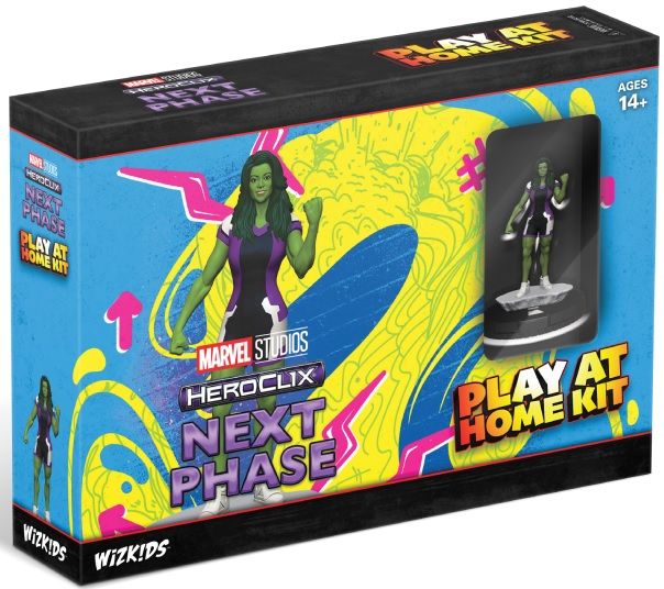 84931 Wizkids/NECA Marvel Heroclix: Next Phase She-Hulk Play At Home Kit main product photo