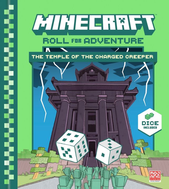 9780593796764 Penguin Random House Minecraft: Roll For Adventure - The Temple Of The Charged Creeper main product photo