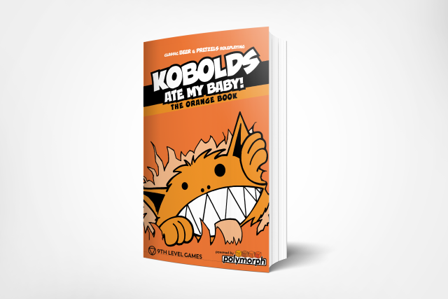 9LG9025 9th Level Games Kobolds Ate My Baby! Role Playing Game: The Orange Book main product photo