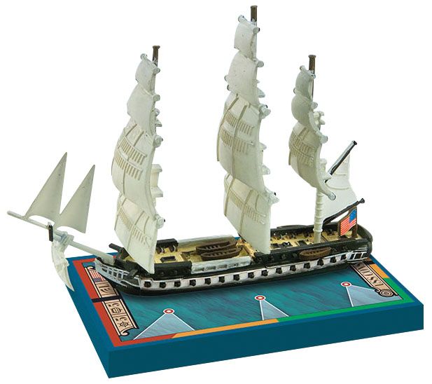 AGSSGN202A Ares Games Sails of Glory: USS Constitution 1797 (1812) Special Ship Pack main product photo