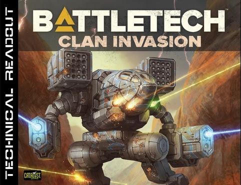 CAT35136 Catalyst Games Labs BattleTech: Technical Readout Clan Invasion main product photo