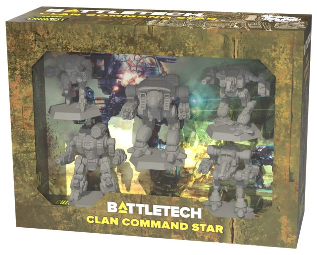 CAT35720 Catalyst Game Labs BattleTech: Miniature Force Pack - Clan Command Star main product photo
