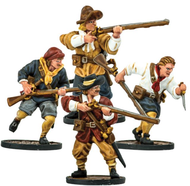 FGD0066 Firelock Games Blood & Plunder: European Sailor Musketeers Unit main product photo