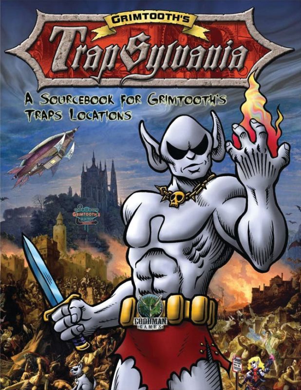 GMG3490B Goodman Games Dungeon Crawl Classics: Grimtooth`s Trapsylvania main product photo