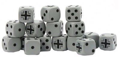WLG408402001 Warlord Games Bolt Action: German Balkenkreuz D6 Pack (16) main product photo
