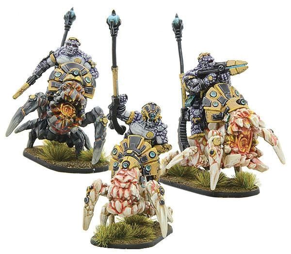 WLG502412003 Warlord Games Gates of Antares: Boromite Rock Riders Overseer Squad main product photo