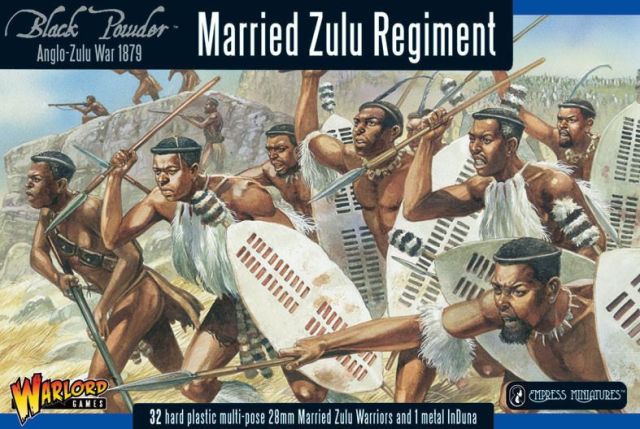 WLGWGZ-2 Warlord Games Black Powder: Anglo Zulu War 1879- Married Zulus main product photo