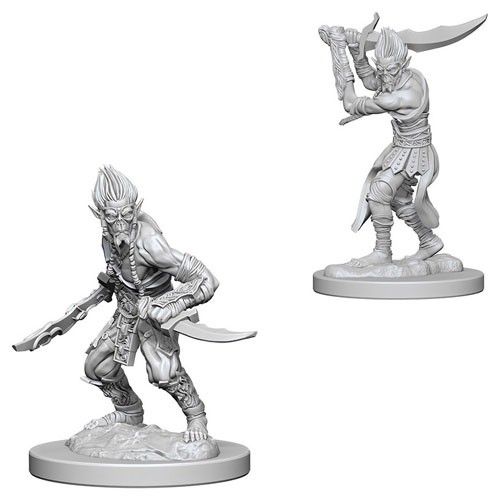 WZK73190 Wizkids/NECA Dungeons & Dragons Nolzur`s Marvelous Unpainted Miniatures: Githyanki main product photo