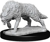 WZK73553 Wizkids/NECA WizKids Deep Cuts Unpainted Miniatures: Timber Wolves main product photo