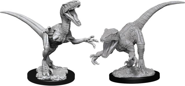 WZK90047 Wizkids/NECA WizKids Deep Cuts Unpainted Miniatures: W11 Raptors main product photo