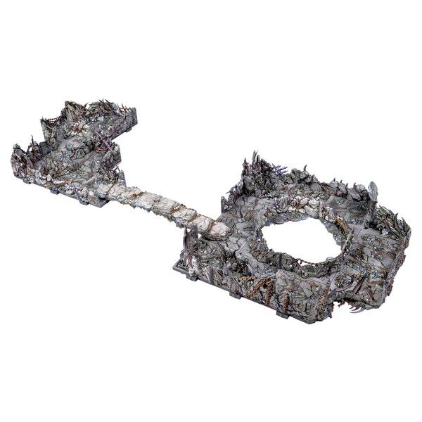ACHDNL0115 Archon Studios Dungeons & Lasers: Demonic Caves Pre-Painted Prismacast Terrain main product photo
