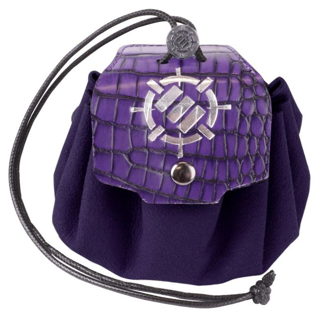 ACPTDM7520PREW Enhance Gaming 7-Set Enhance: Enamel Dice w/ Pouch Purple main product photo