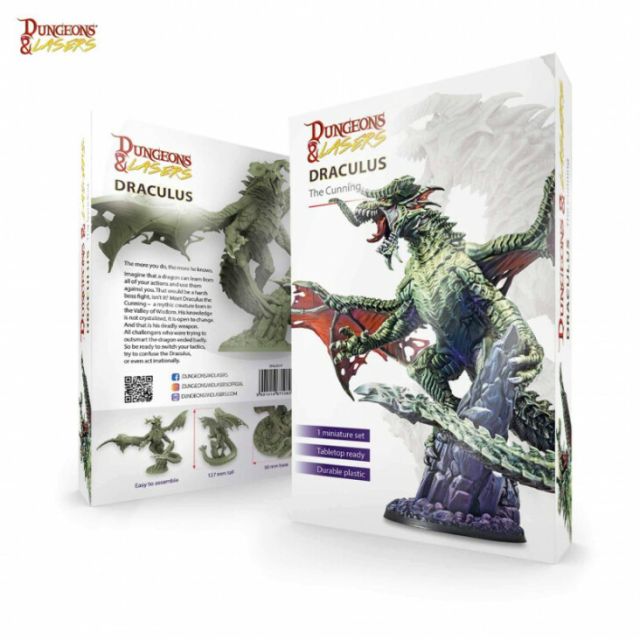 DNL0025 Archon Studio Dungeons & Lasers: Dragons - Draculus, the Cunning main product photo