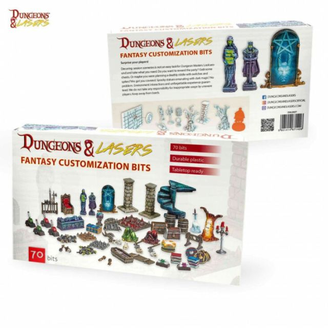 ACSDNL0027 Archon Studio Dungeons & Lasers: Expansion Set - Fantasy Customization Bits main product photo