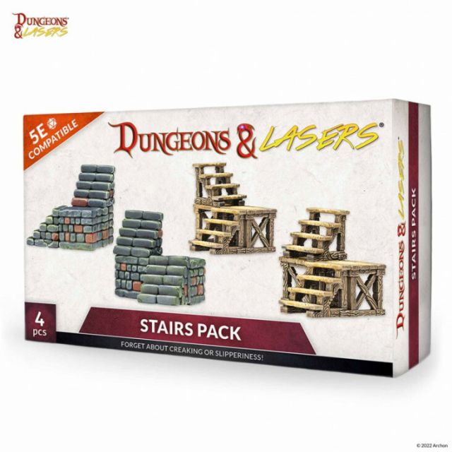 ACSDNL0038 Archon Studio Dungeons & Lasers: Expansion Set - Stairs Pack main product photo