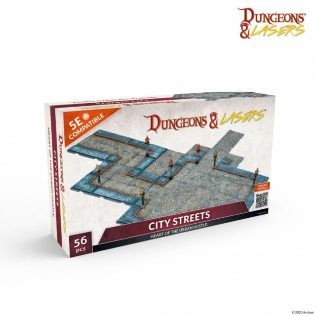 DNL0048 Archon Studio Dungeons & Lasers: Expansion Set - City Streets main product photo