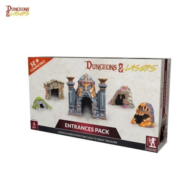 ACSDNL0075 Archon Studio Dungeons & Lasers: Expansion Set - Entrances pack main product photo