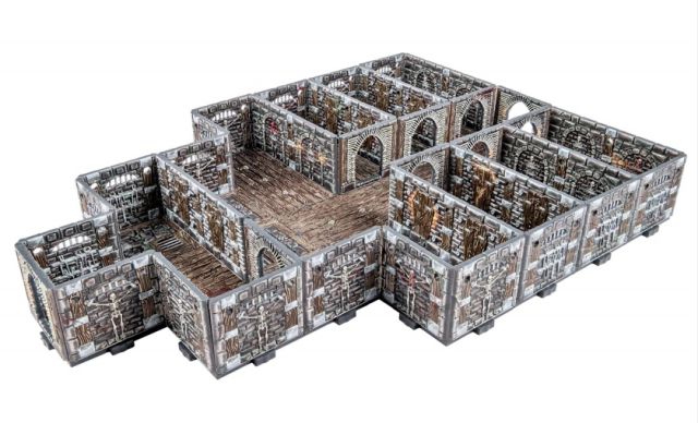 DNL0091 Archon Studios Dungeons & Lasers: PrismaCast Prepainted - Chambers of Torment main product photo