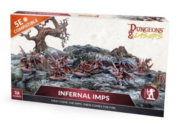 DNL0120 Archon Studios Dungeons & Lasers: Caves Series - Infernal Imps main product photo