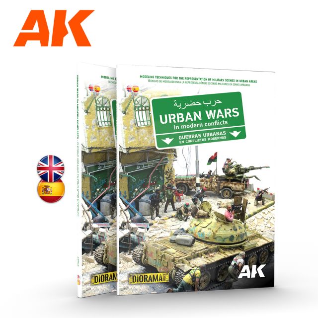 AK-548 AK Interactive Urban Wars In Modern Conflicts (Bilingual EN/ES) main product photo