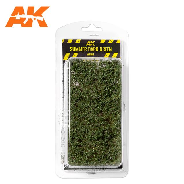AK-8168 AK Interactive Summer Dark Green Shrubberies 1/35 / 75mm / 90mm main product photo