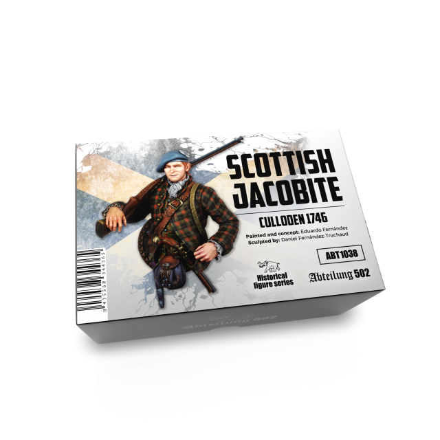 AK-ABT1038 Abteilung502 1/10 Scottish Jacobite Culloden 1746 Resin figure main product photo