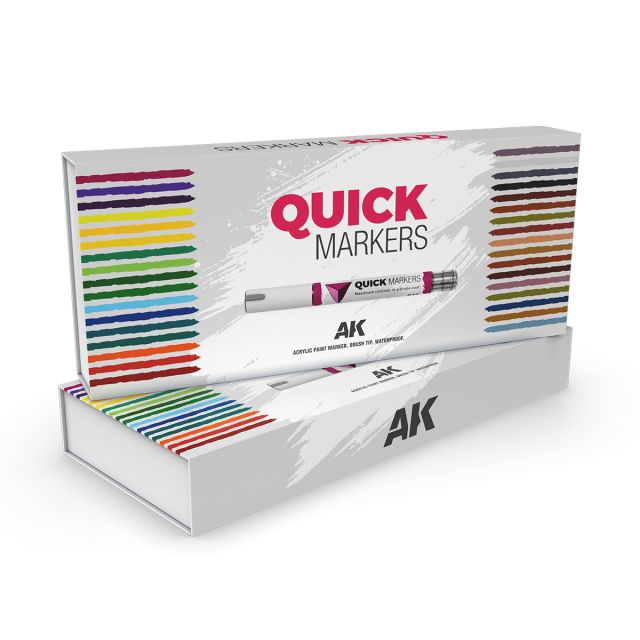 AK-MQ150 AK Interactive Special Box Full Range Quick Markers 34 Units main product photo