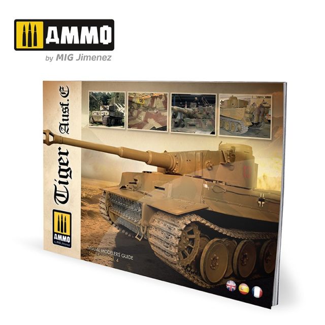AMG-AMIG6024 Ammo Mig Tiger Ausf.E - Visual Modelers Guide (Multilingual) main product photo