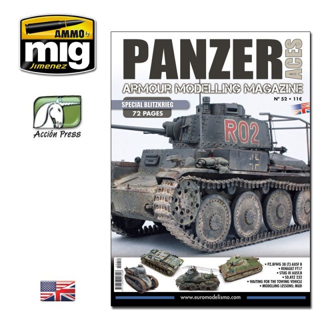 AMG-PANZ0052 Ammo Mig Panzer Aces No 52: Special Blitzkrieg (English) main product photo