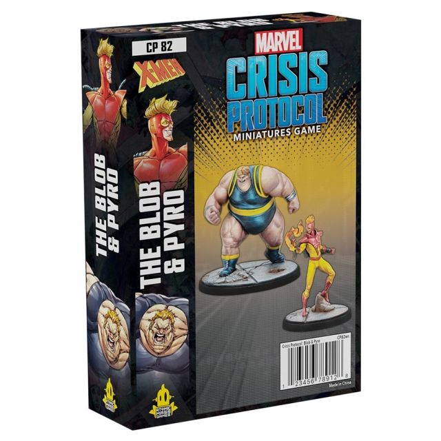 AMGCP82 Atomic Mass Games Marvel Crisis Protocol: The Blob & Pyro Character Pack main product photo