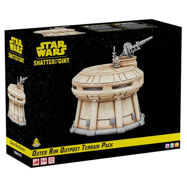 AMGSWP60 Atomic Mass Games Star Wars Shatterpoint: Outer Rim Outpost Terrain Pack main product photo