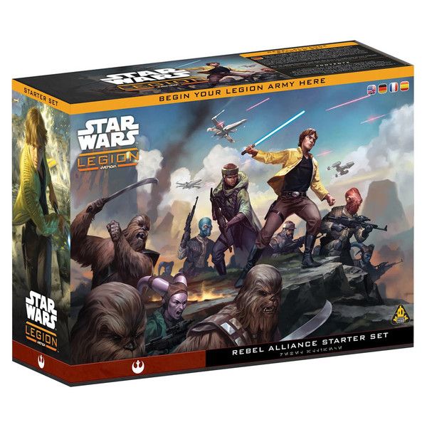 AMGSWQ01 Atomic Mass Games Star Wars Legion: Rebel Alliance Starter Set main product photo