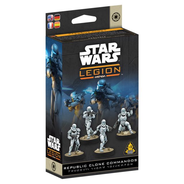 AMGSWQ26 Atomic Mass Games Star Wars Legion: Republic Clone Commandos main product photo