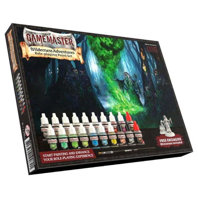 AMYGM1007 The Army Painter APS GameMaster: Wilderness Adventures Paint Set main product photo