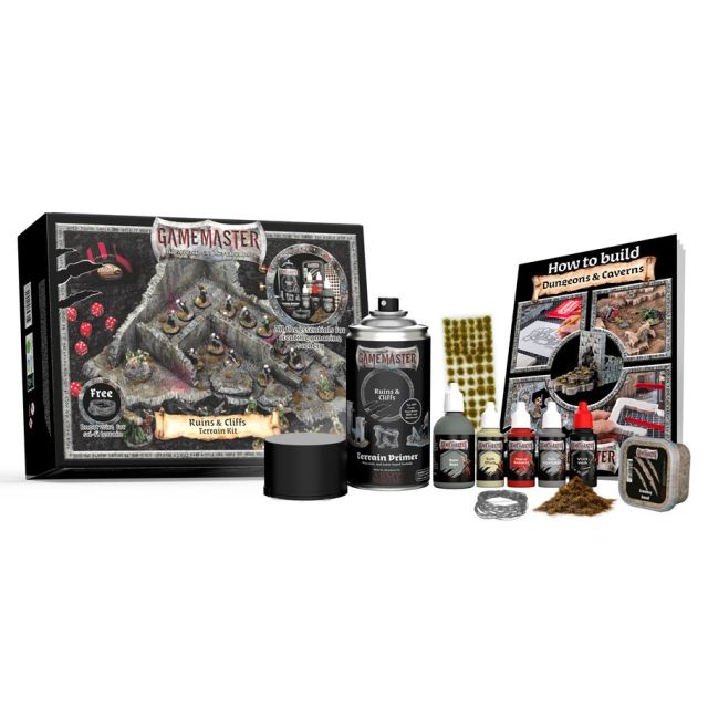AMYGM4004 The Army Painter APS GameMaster: Ruins & Cliffs Terrain Kit main product photo