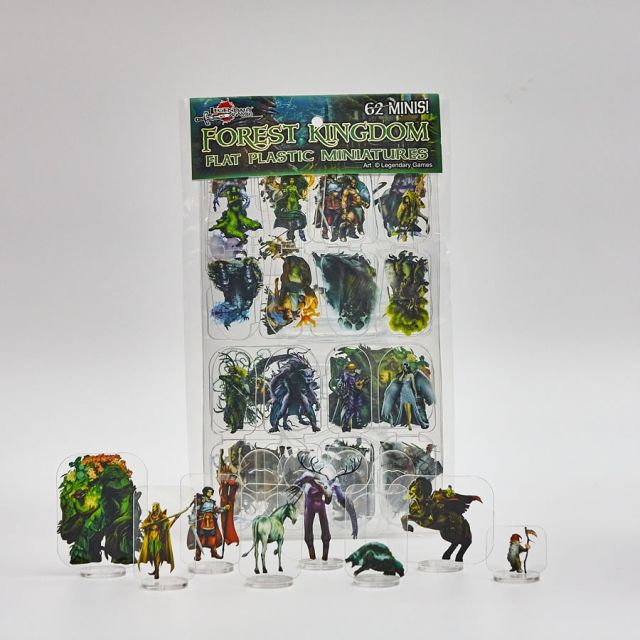 ARCFLFK-R Arcknight Flat Plastic Miniatures: Legendary Games - Forest Kingdoms (62pc) main product photo