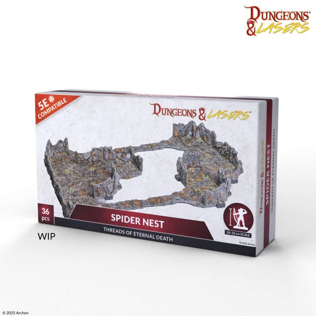 ARS-DNL0129 Archon Studio Dungeons and Lasers: Spider Nest (D&L: Expansion Sets) main product photo