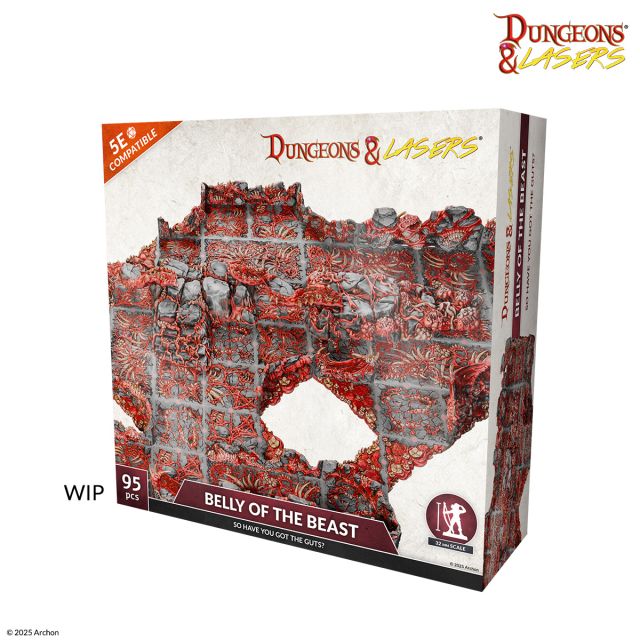 ARS-DNL0138 Archon Studio Dungeons and Lasers: Belly of the Beast (D&L: Miniatures) (February 2026) main product photo