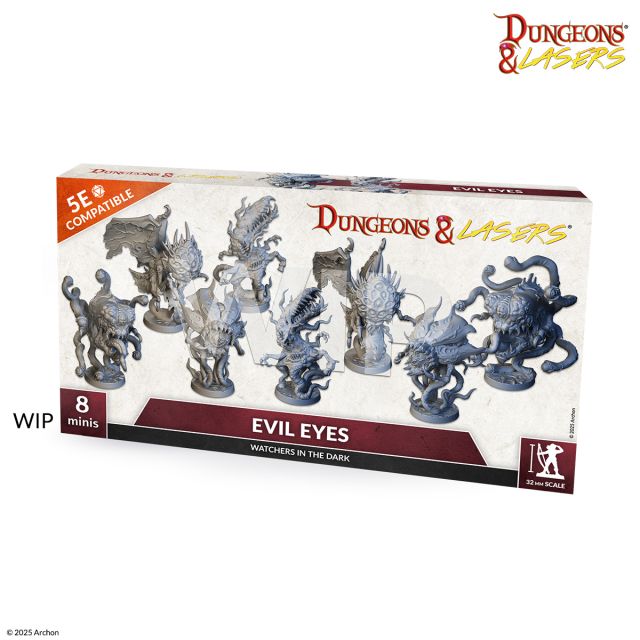 ARS-DNL0141 Archon Studio Dungeons and Lasers: Evil Eyes (D&L: Miniatures) (February 2026) main product photo