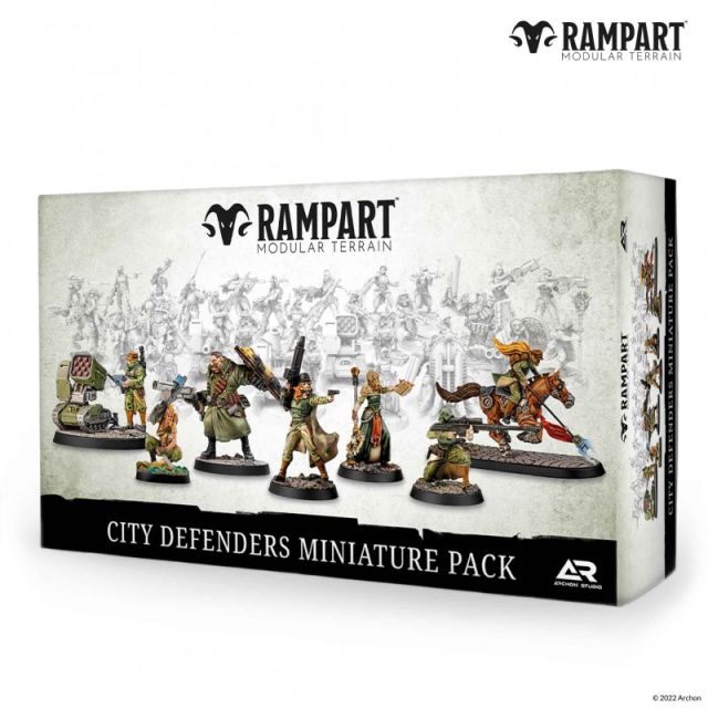 ARS-RAM0003 Archon Studio RAMPART Modular: City Defenders Miniature Pack main product photo
