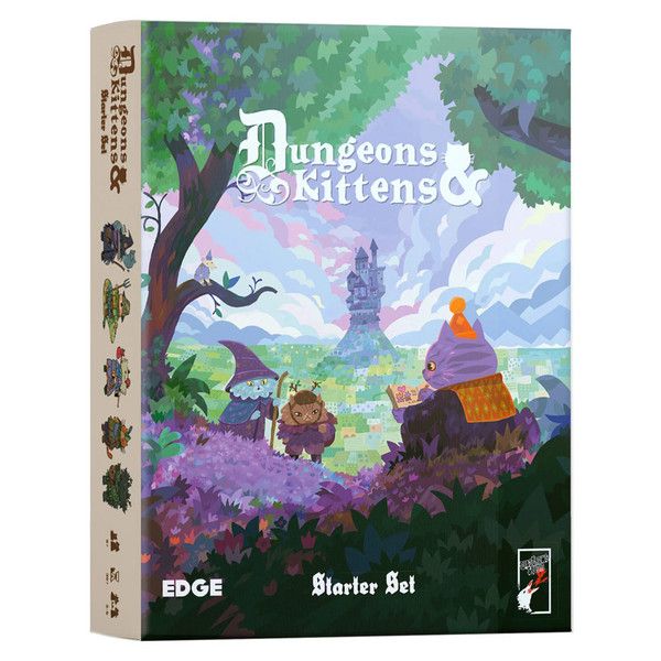 ASMESDAK01 Asmodee Dungeons and Kittens Role Playing Game: Starter Set main product photo