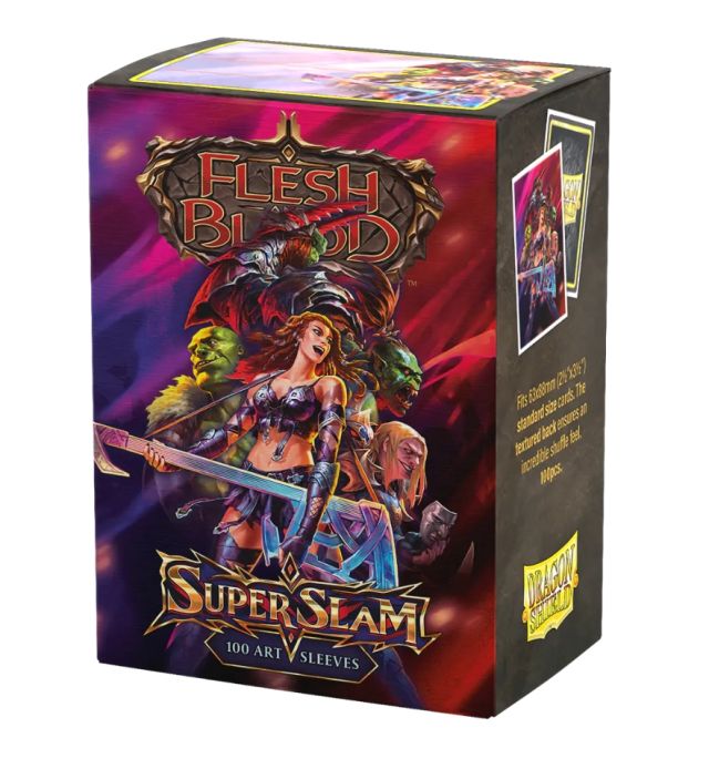 AT-16167 Arcane Tinmen Dragon Shield Sleeves Matte Fab Superslam 100ct main product photo