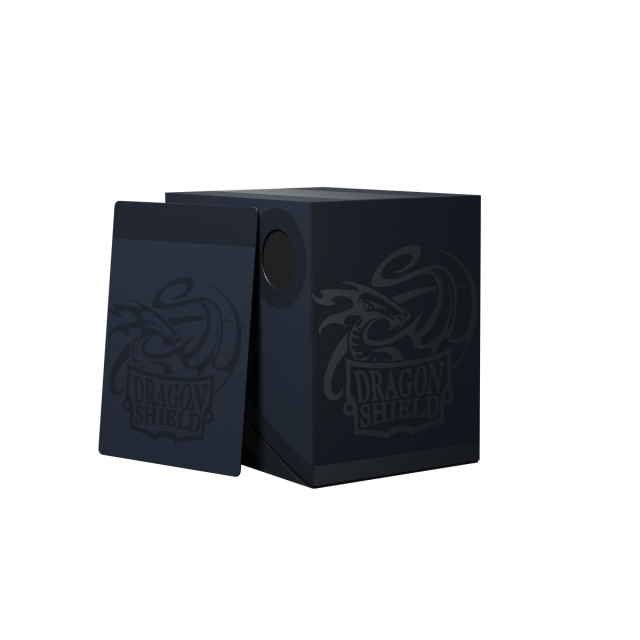 AT-30656 Arcane Tinmen Dragon Shield Deck Double Shell Midnight Blue/Black main product photo