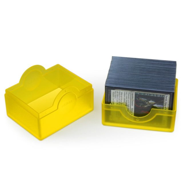 BCDDCPRISMYLW BCW Diversified Deck Box: Spectrum: Prism: Xanthic Yellow main product photo