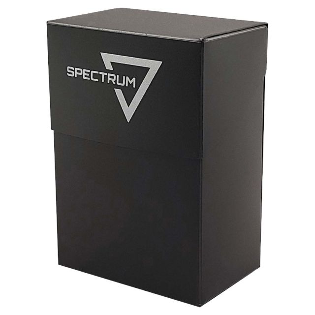 BCDSCDCBLK BCW Diversified Deck Box: Spectrum: Small Cards Black (80) main product photo