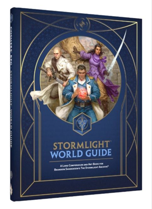 BGM863 Brotherwise Games Cosmere Role Playing Game: Stormlight - World Guide (Hardcover) main product photo