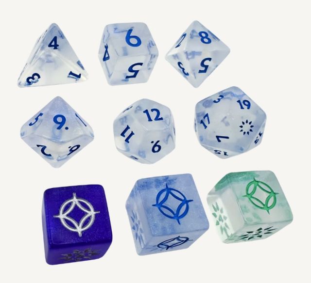 BGM9063 Brotherwise Games Cosmere Role Playing Game: Stormlight - Basic Dice Set (9) main product photo