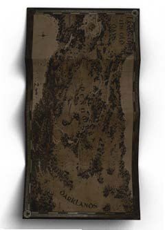 BLSSLMFMPPRP Black Lantern Studio Soulmist Role Playing Game: Map of Fyera main product photo