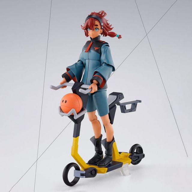 BNDAI-0065479 Bandai S.H.Figuarts Suletta Mercury (Regular Uniform Ver.) and Option Set " Mobile Suit Gundam: The Witch from Mercury" main product photo