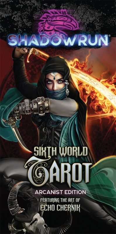 CAT27512 Catalyst Game Labs Shadowrun RPG: 6th Edition World Tarot Arcanist Ed main product photo